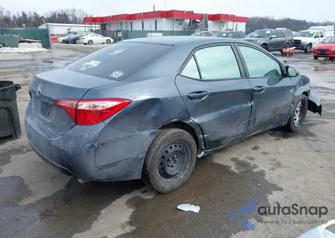 2017 Toyota Corolla Le z USA, uszkodzony, nr VIN 2T1BURHE0HC819061